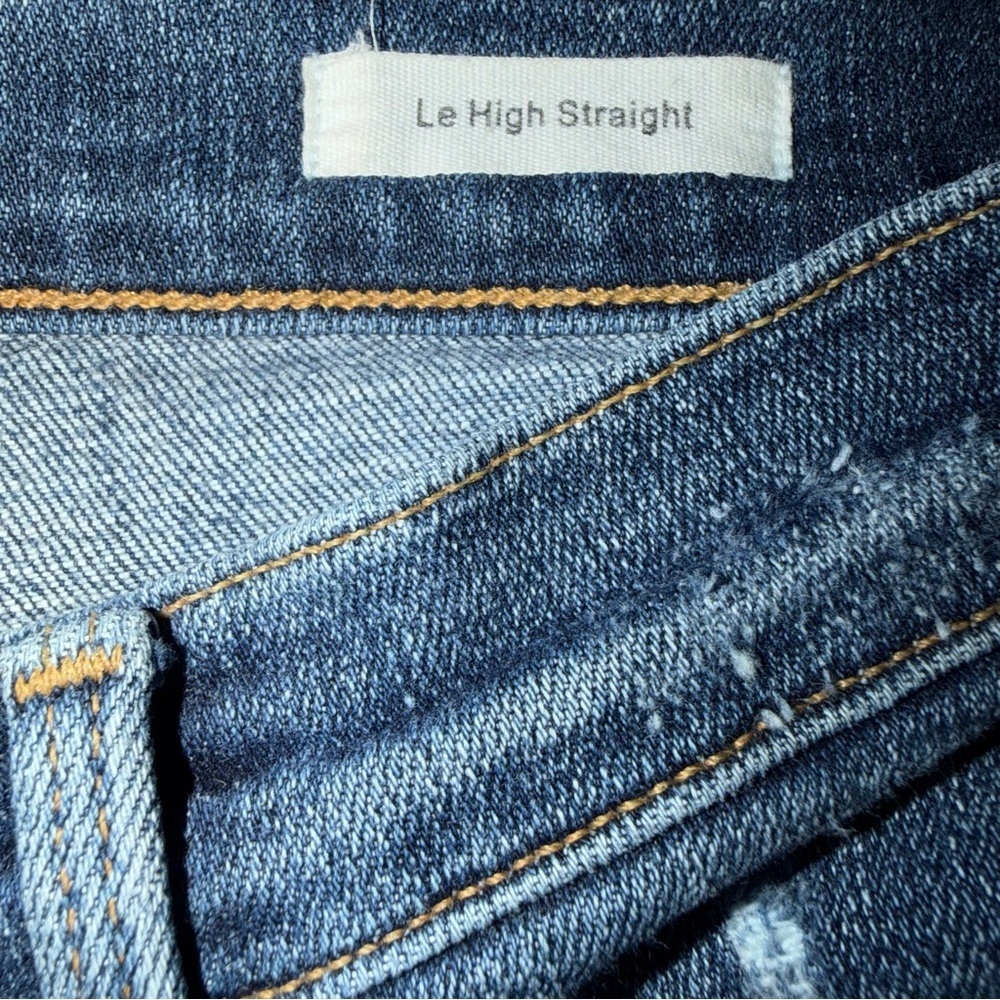 Frame Le High Straight Jeans Size 26 - Picture 6 of 6